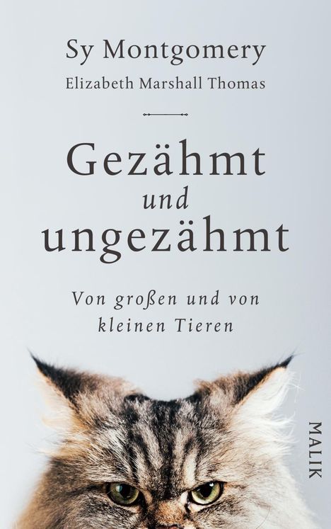 Sy Montgomery: Gezähmt und ungezähmt, Buch