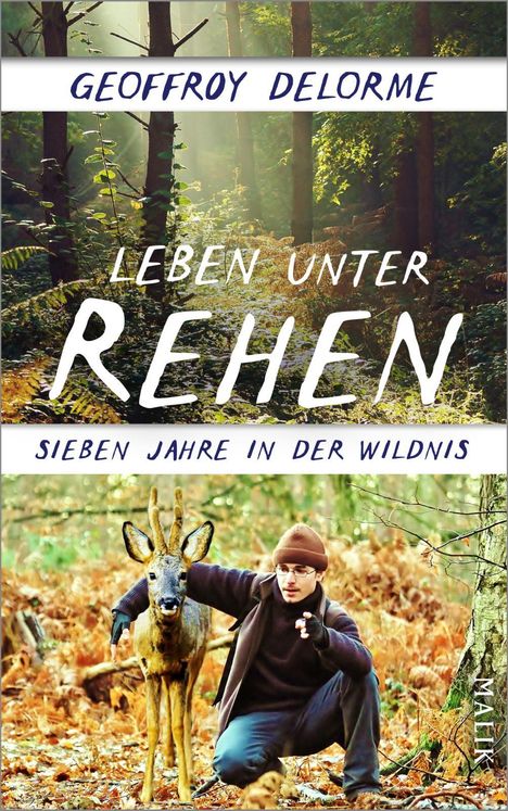 Geoffroy Delorme: Leben unter Rehen, Buch