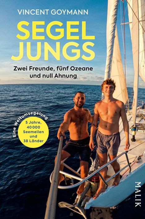 Vincent Goymann: Segeljungs, Buch