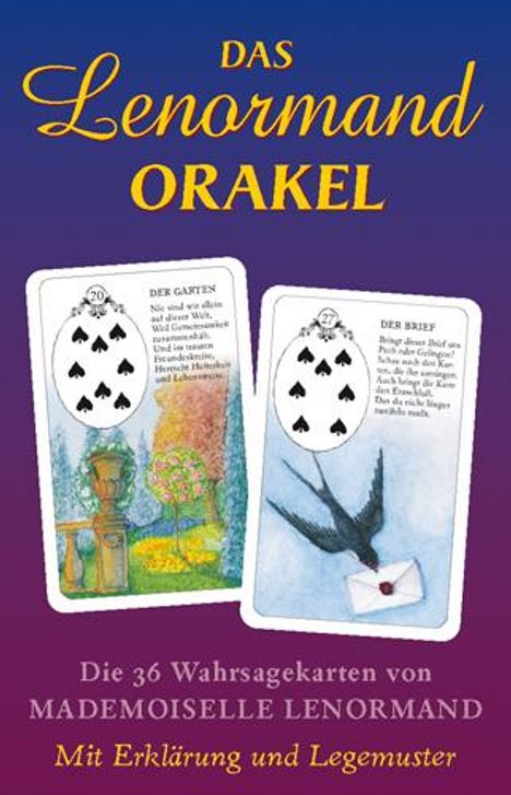 Das Lenormand Orakel, Diverse