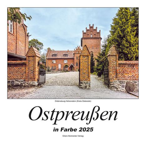 Ostpreußen in Farbe 2025, Kalender