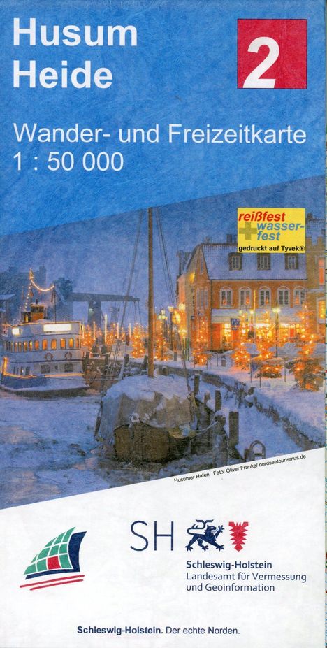 Husum - Heide Wander- und Freizeitkarte 1:50 000, Karten