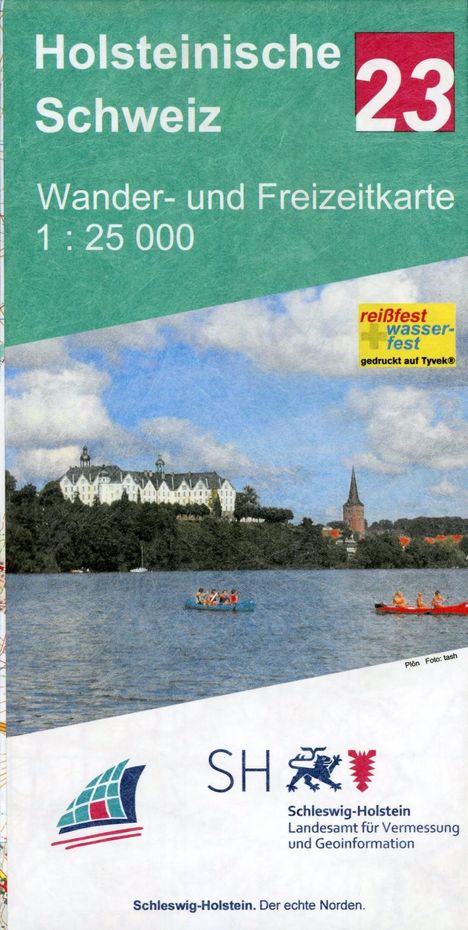 Holsteinische Schweiz 1 : 25 000, Karten