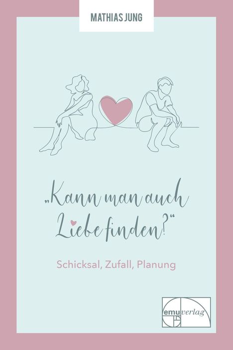 „Kann man auch Liebe finden?“ Schicksal, Zufall, Planung. Zwei skizzierte Menschen, getrennt von einem Herzen.