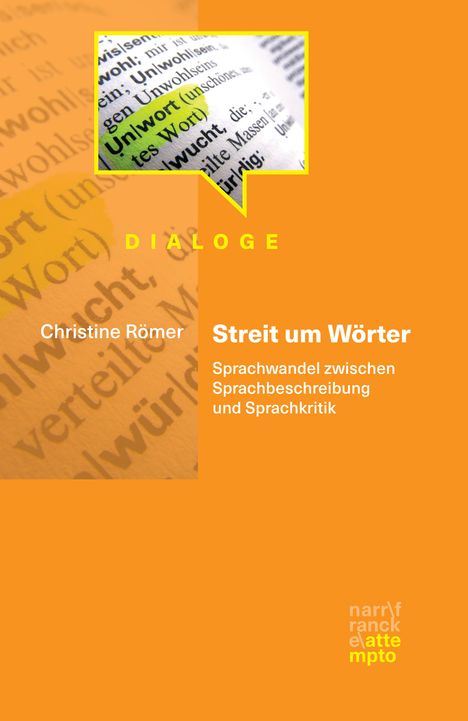 Christine Römer: Streit um Wörter, Buch
