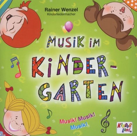 Rainer Wenzel: Musik im Kindergarten, CD