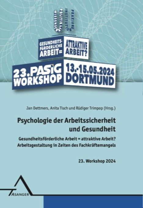 Psychologie der Arbeitssicherheit und Gesundheit, Buch