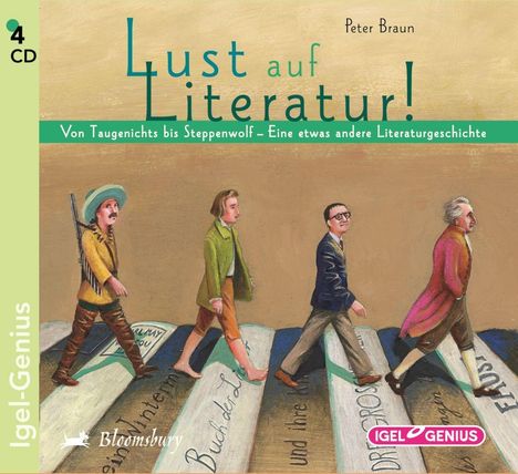 Peter Braun: Lust auf Literatur!, CD