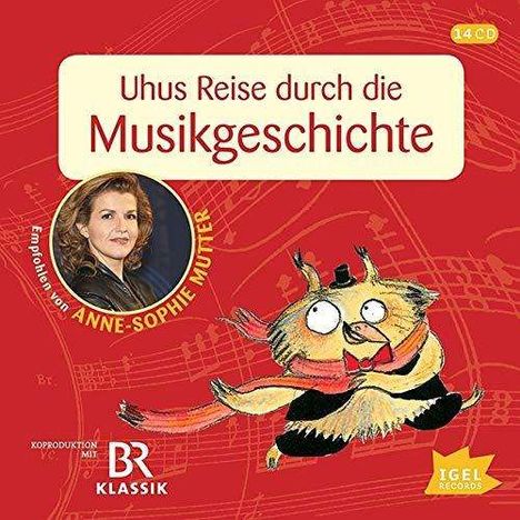 Uhus Reise durch die Musikgeschichte, 14 CDs