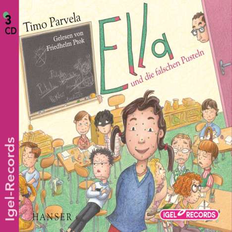 Timo Parvela: Ella und die falschen Pusteln, CD