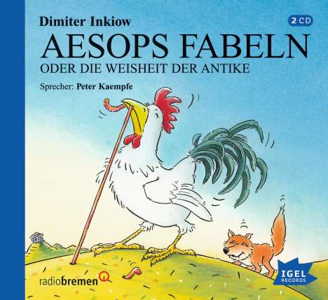 Aesops Fabeln oder Die Weisheit der Antike. 2 CDs, 2 CDs