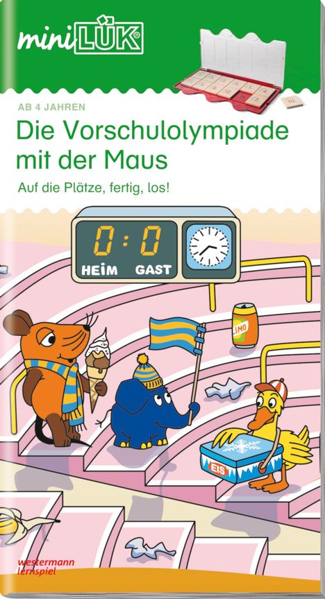 miniLÜK. Vorschulolympiade mit der Maus 2, Buch