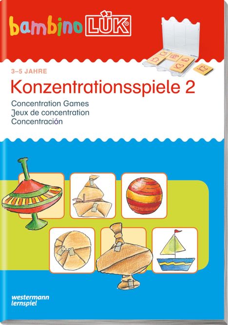 LÜK. Bambino. Konzentrationsspiele 2, Buch