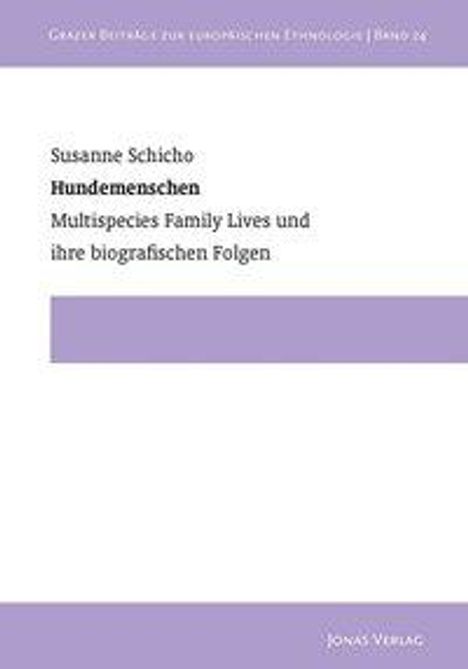Susanne Schicho: Hundemenschen, Buch