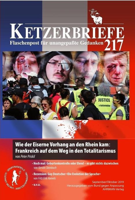 Peter Priskil: Wie der Eiserne Vorhang an den Rhein kam: Frankreich auf dem Weg in den Totalitarismus, Buch