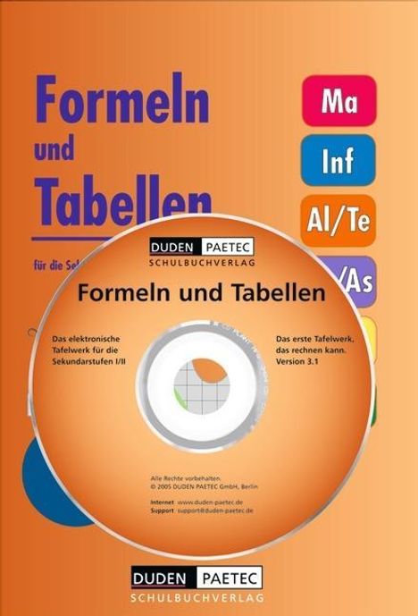 Frank-Michael Becker: Das elektronische Tafelwerk, m. CD-ROM, Buch