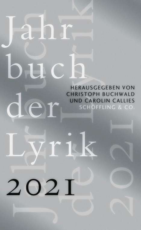 Jahrbuch der Lyrik 2021, Buch