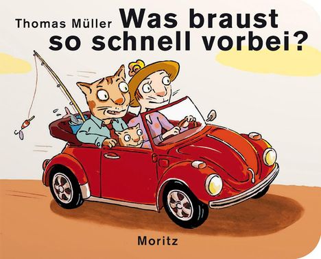 Thomas M. Müller: Was braust so schnell vorbei?, Buch