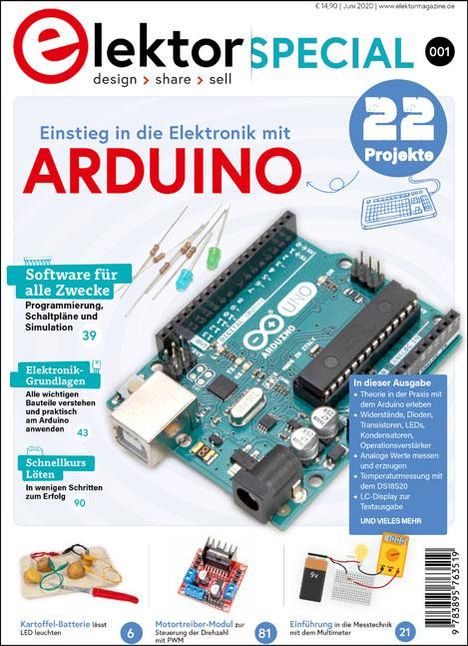 Einstieg in die Elektronik mit Arduino, Buch