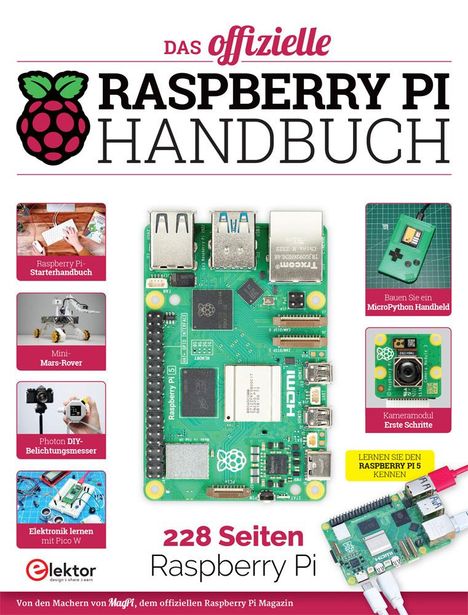 Das offizielle Raspberry Pi Handbuch, Buch