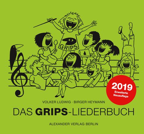 Volker Ludwig: Das GRIPS-Liederbuch, Buch