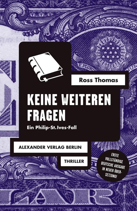 Ross Thomas: Keine weiteren Fragen, Buch