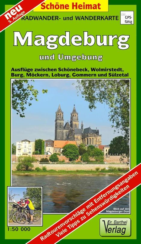 Magdeburg und Umgebung 1 : 50 000. Radwander-und Wanderkarte, Karten