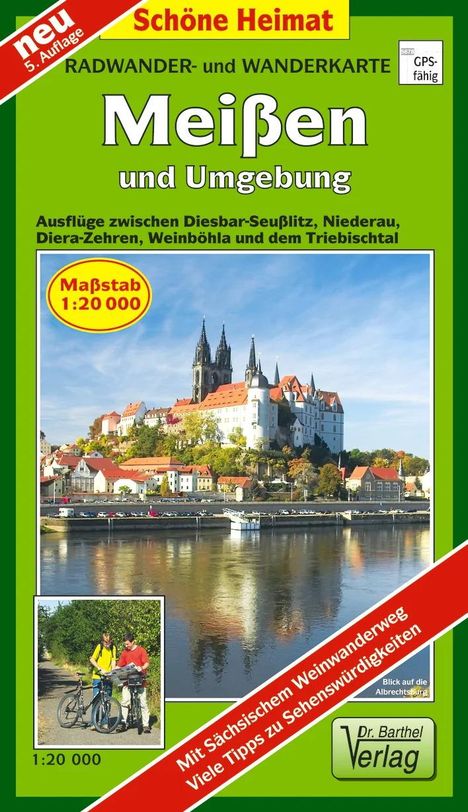 Meißen und Umgebung 1 : 20 000. Wander- und Radwanderkarte, Karten