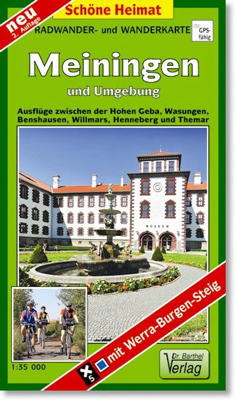 Wander- und Radwanderkarte Meiningen und Umgebung 1 : 35 000, Karten