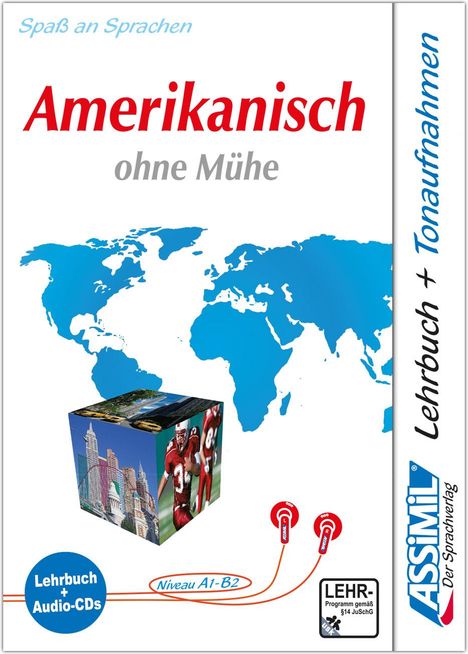 Assimil. Amerikanisch ohne Mühe. Multimedia-Classic. Lehrbuch und 4 Audio-CDs, Diverse
