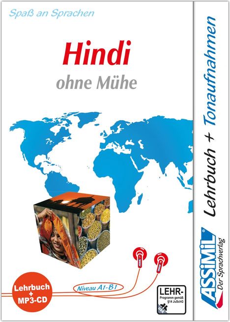 ASSiMiL Hindi ohne Mühe - MP3-Sprachkurs - Niveau A1-B1, Buch