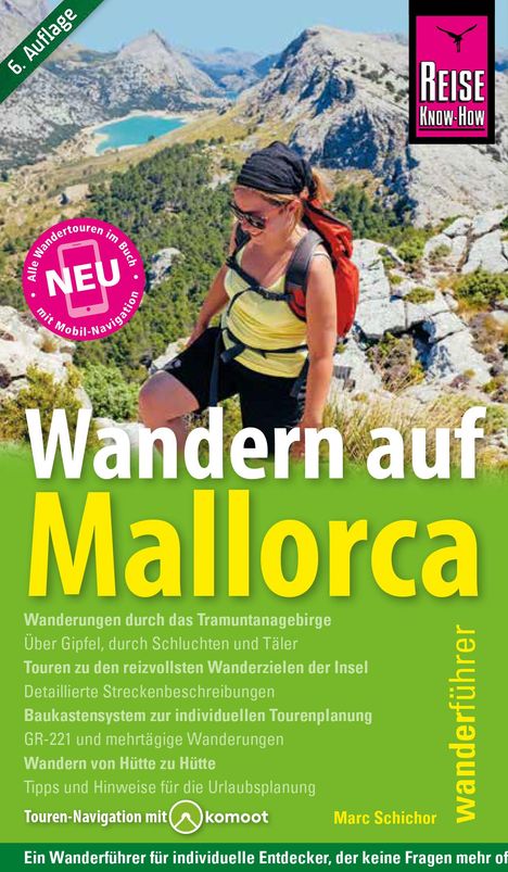 Kirsten Elsner: Wandern auf Mallorca, Buch