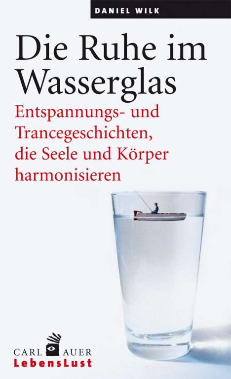 Daniel Wilk: Die Ruhe im Wasserglas, Buch