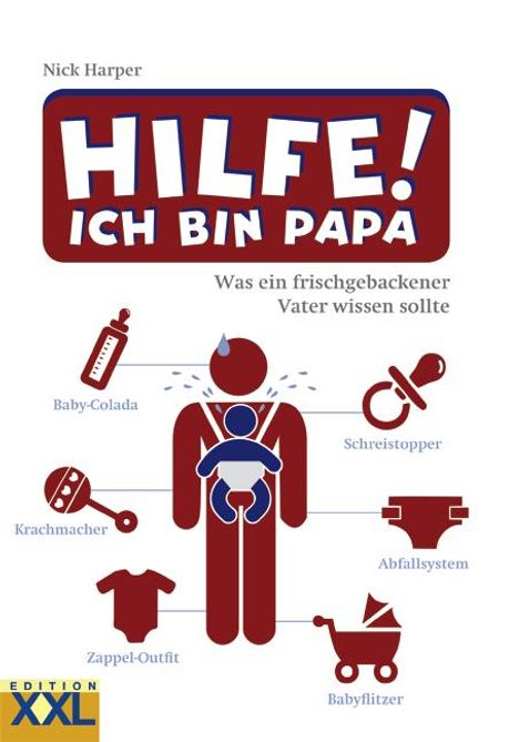 Nick Harper: Hilfe! Ich bin Papa, Buch