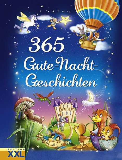 365 Gute-Nacht-Geschichten, Buch