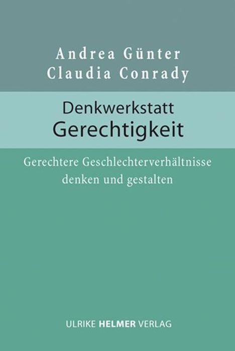 Andrea Günter: Denkwerkstatt Gerechtigkeit, Buch