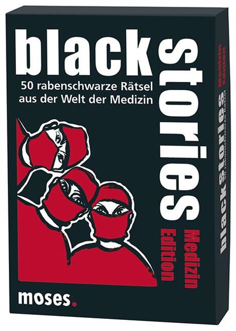 Nicola Berger: black stories - Medizin Edition, Spiele