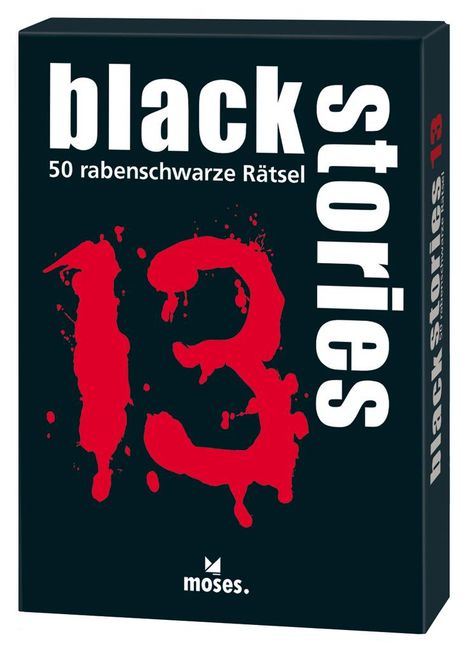 Holger Bösch: black stories 13, Spiele