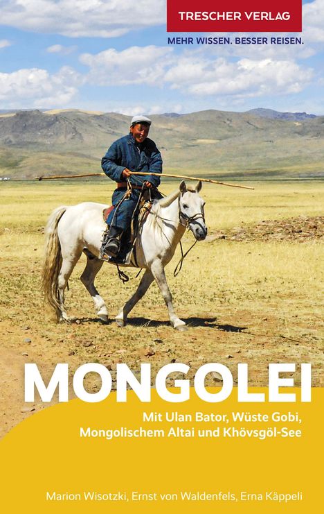 Marion Wisotzki: TRESCHER Reiseführer Mongolei, Buch