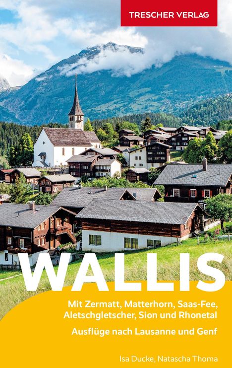 Natascha Thoma: Reiseführer Wallis, Buch