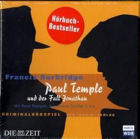 Francis Durbridge: Paul Temple und der Fall Jonathan. 4 CDs, CD