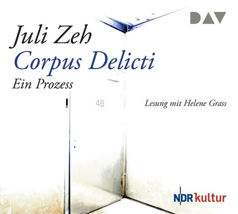 Juli Zeh: Corpus Delicti. Ein Prozess, 4 CDs