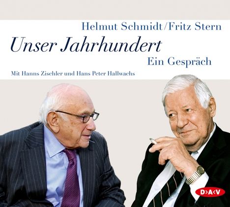 Helmut Schmidt: Unser Jahrhundert, 5 CDs