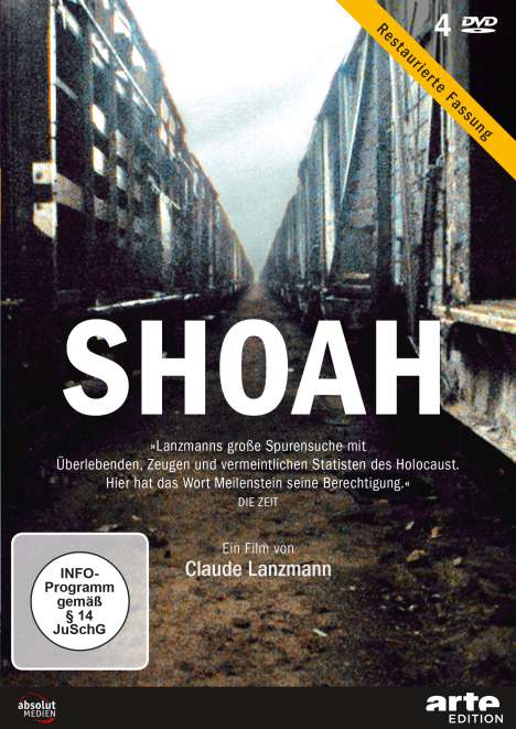 Shoah (OmU), 4 DVDs