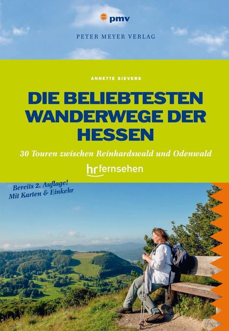 Annette Sievers: Sievers, A: Die beliebtesten Wanderwege der Hessen, Buch