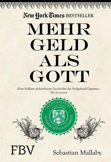 Sebastian Mallaby: Mehr Geld als Gott, Buch