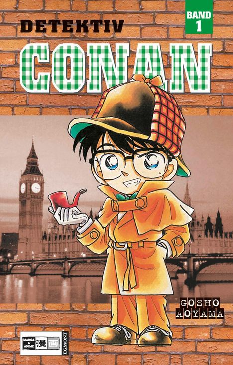 Gosho Aoyama: Detektiv Conan 01, Buch