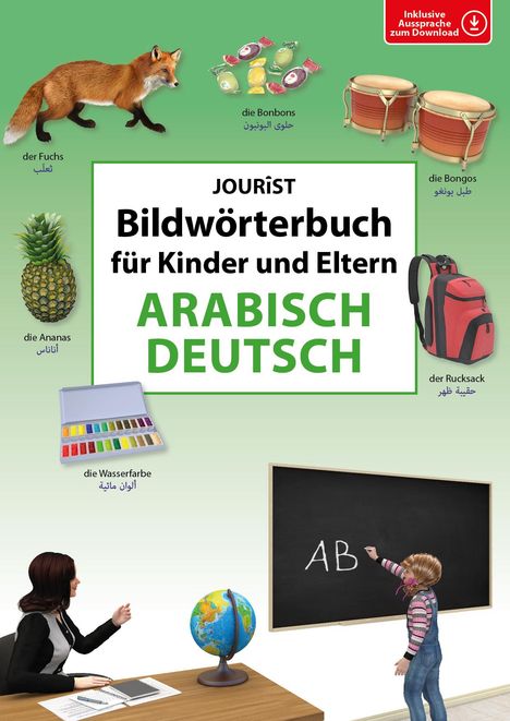 Bildwörterbuch für Kinder und Eltern Arabisch-Deutsch, Buch