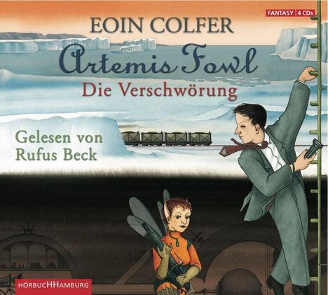 Eoin Colfer: Artemis Fowl - Die Verschwörung, 4 CDs