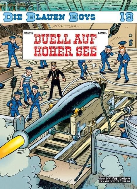 Raoul Cauvin: Die Blauen Boys, Band 19, Duell auf hoher See, Buch